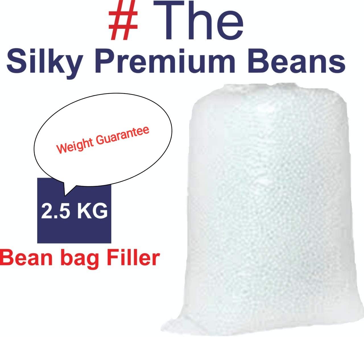 TITTLE Beans 2.5 KG A-Grade for Bean Bag Filler/Refill/Filling + Free Stand and Pee for Women Freedom for Pee Anytime & Anywhere Paper Based Disposable Female Urination Device for Women