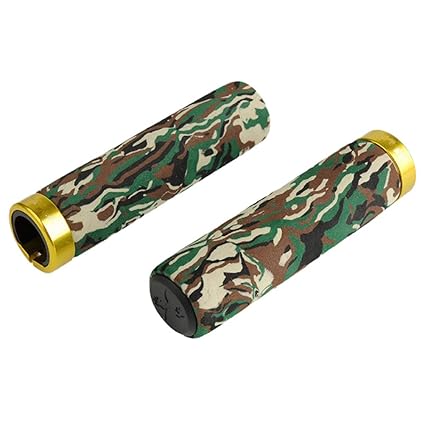 camo bike grips