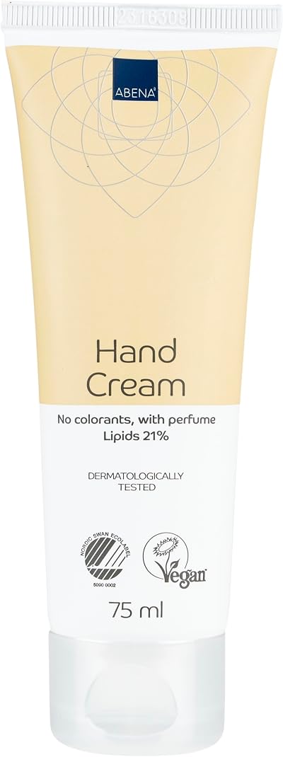 ABENA Hand Cream with Perfume 21% Lipids 75 ml Nourishing Moisturizing