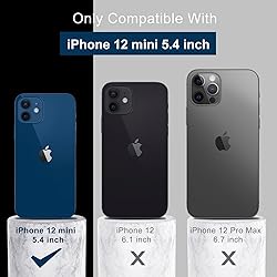 Goodon Designed for iPhone 12 Mini Case with Screen
