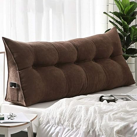 LIXUE Cojines Cojín de cabecera Respaldo Triangular Sofá Lumbar