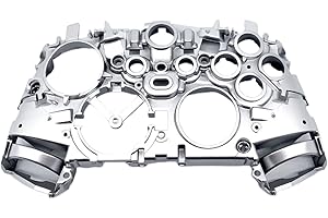 Hzxkqmil Replacement Middle Frame Shell Support Stand Holder Accessories for Xbox One Elite Series 2 Controller, Silver