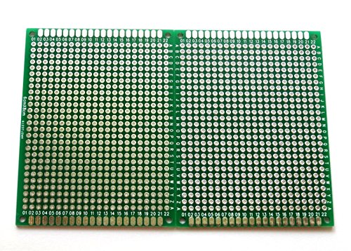 10PCS Double-Side Prototype PCB Universal Printed Circuit Board Universal PCB Circuit Board (6x8cm) - Thumbnail 3