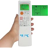 Universal Replacement Electric Mr Slim Air Conditioner Remote Control for Mitsubishi MSY-D30NA MSY-D36NA MSY-D30NA-8 MSY-D36NA-8 MSY-A24NA-1 MSY-GA24NA MSY-GE24NA Air Conditioners (Fahrenheit)