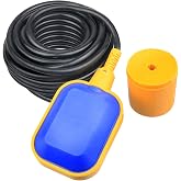 Nxtop 4M Cable Float Switch Water Level Controller for Tank Pump Sump Pump, Water Tank