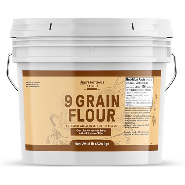 Amazon.com : Pure Original Ingredients 9 Grain Flour (5 lb