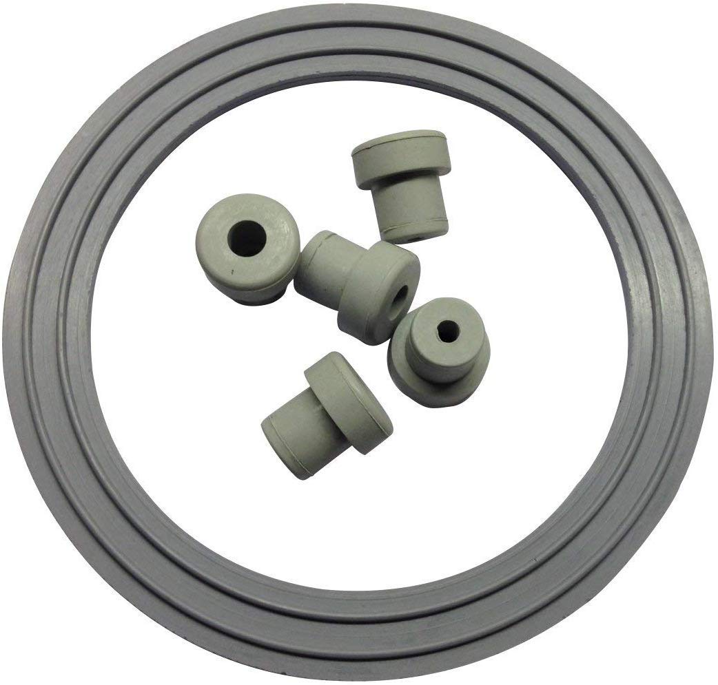 Kenwood Chef Liquidiser Rubber Base Seal and 5 LKS Rubber Feet