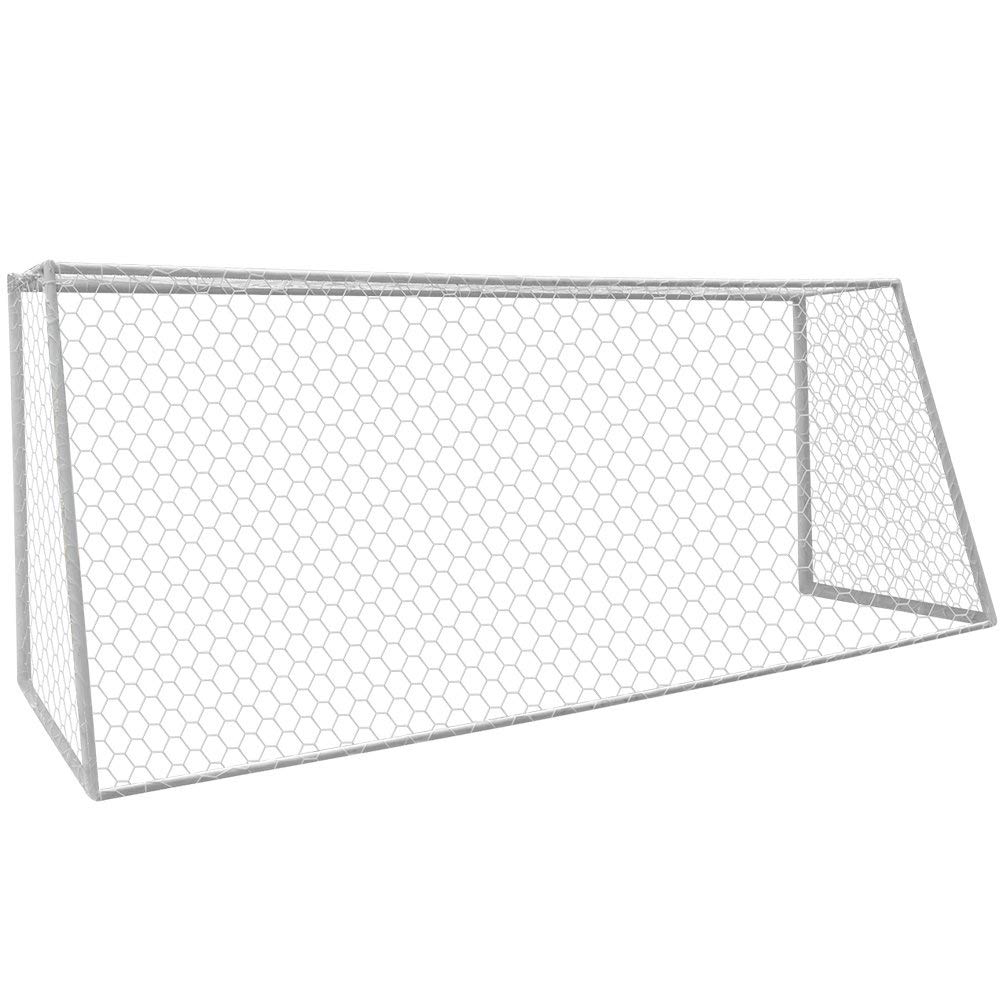 Aoneky 24x 8Ft/ 10x 6.5Ft Polyester Football Goal Net, 4 mm Cord - Replacement Full Size Soccer Post Net- Heavy Duty Soccer Netting - NOT Include POSTS (10 x 6.5 Ft)