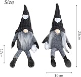 Maritown Coffee Gonks Decor 2Pcs Handmade Gnome for Home Kitchen Office view 6