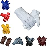 SportsImpex Men Genuine Sheepskin Leather Driving Gloves Dress Costume Cosplay Unlined