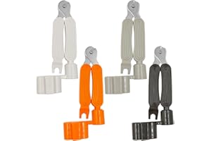 Guitar String Winder, Guitar String Cutter, Guitar Bridge Pin Puller, lyfLux 3 in 1 Guitar Repair Tool (4 Pack)