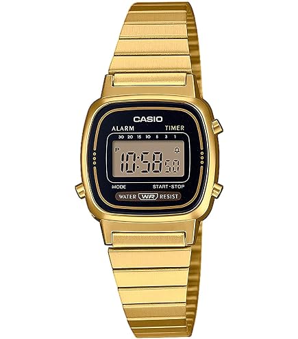 Amazon.com: CASIO Vintage Collection A159 Watch, Gold : Clothing