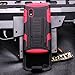 Cocomii Robot Armor LG Nexus 4 Case New [Heavy Duty] Premium Belt Clip Holster Kickstand Shockproof Hard Bumper Shell [Military Defender] Full Body Dual Layer Rugged Cover for LG Nexus 4 (R.Red)