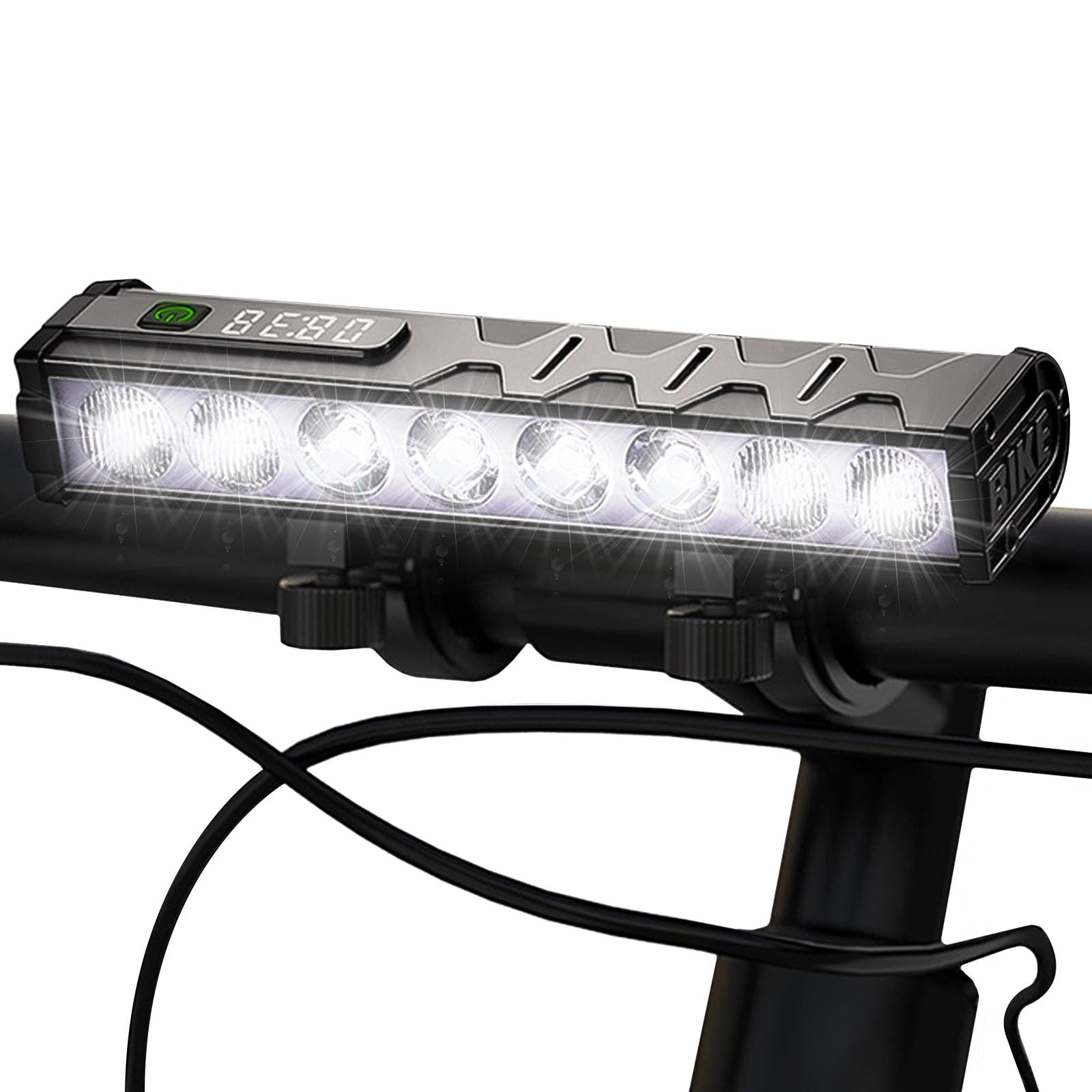 Photo 1 of 3500 Lumen Bike Lights, USB-C Rechargeable Bicycle Light, Super Bright Bike Lights for Night Riding, IP65 Waterproof Bicycle Headlight, for Commuters Adults and Children