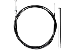 75''Universal Throttle Cable kit for 90cc 110cc 125cc 150cc Kandi Go Cart Kart Mini Bike Motorcycle Gas Scooter Dirt Bike Bug