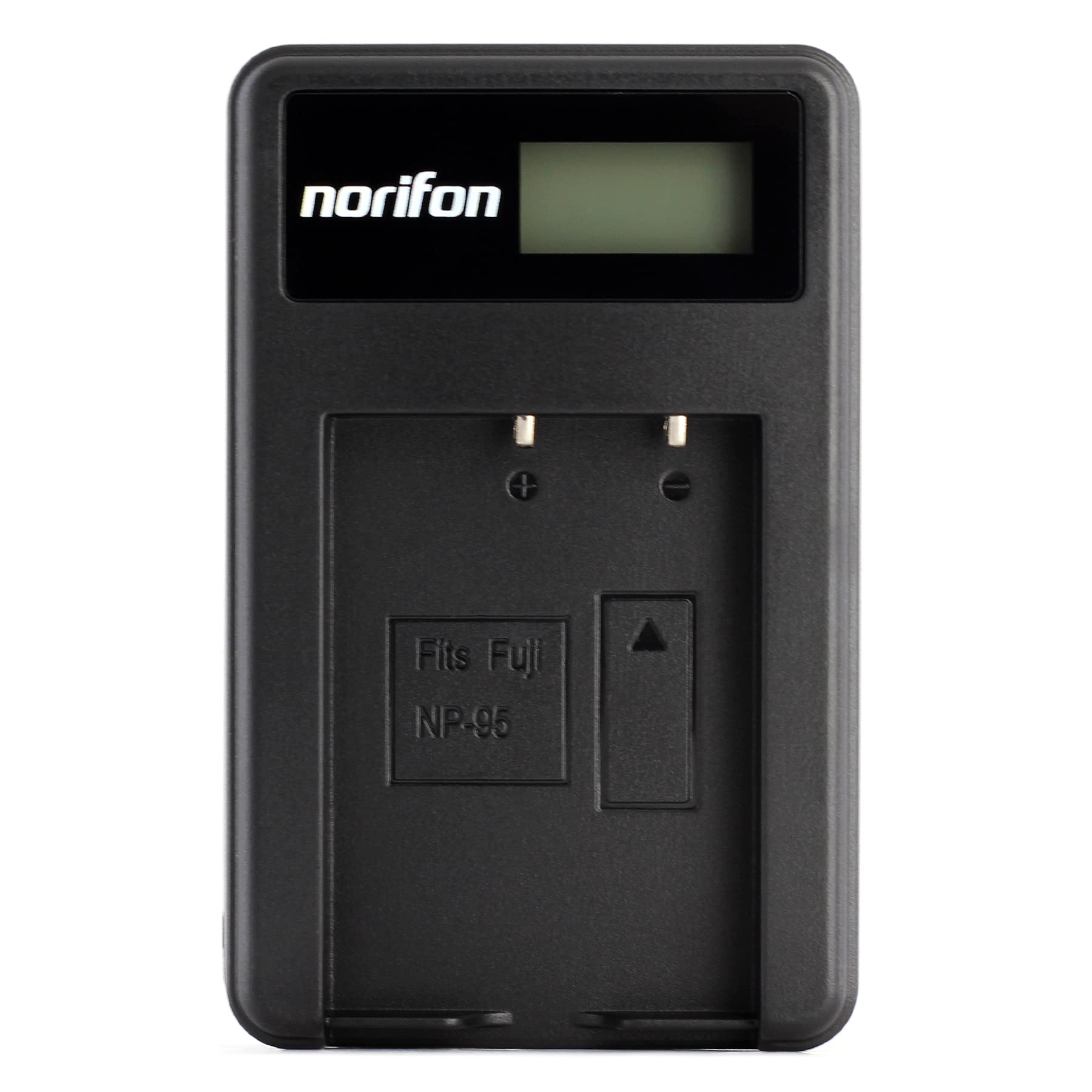 Norifon NP-95 LCD USB Charger for Fujifilm FinePix F30, FinePix F31fd, FinePix Real 3D W1, FinePix X100, X100LE, X100S, X100T, FinePix X30, X-S1 Camera and More