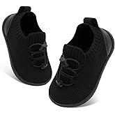FEETCITY Baby Shoes Boys Girls First Walking Shoes Lightweight Infant Sneakers Slip On Shoe
