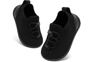 FEETCITY Baby Shoes Boys Girls First Walking Shoes Lightweight Infant Sneakers Slip On Shoe