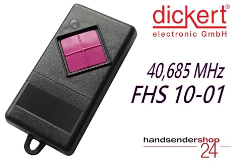 Mini-Handsender FHS 10-01 1 Kanal 40 Mhz