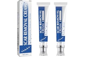 Silicone Scar Gel, Scar Removal Cream for Old & New Scars – Daily Use Fast-Absorbing to Improve Scar Appearance, Non-Greasy C