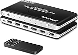 Zettaguard 4K 60Hz 5 Port 5 x 1 HDMI Switch with IR
