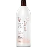 Bain de Terre Sweet Almond Oil Long & Healthy Shampoo, Strength & Protection for Weak, Damaged Hair, with Argan & Monoi Oils, Paraben-Free, Color-Safe, Vegan