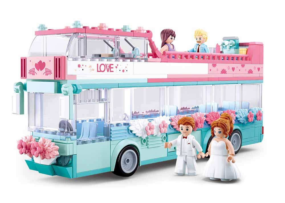 Sluban GIRLS DREAMS DOUBLE DECKER (379pcs)