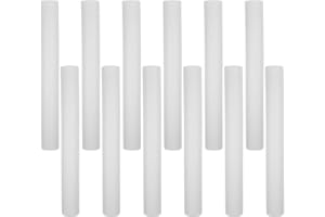 CORHAD 12pcs Craft Arts Supplies Floral Foam Dowel Foam Cylinder Craft Supplies Flower Rods White