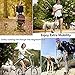 Hands Free Dog Leash 7in1, Training Treat Pouch, Dog Training Clicker, Jogging Dog Leash Handsfree, Reflective Shock Bungee Endure Up to 150 lbs Dual Handle Waist