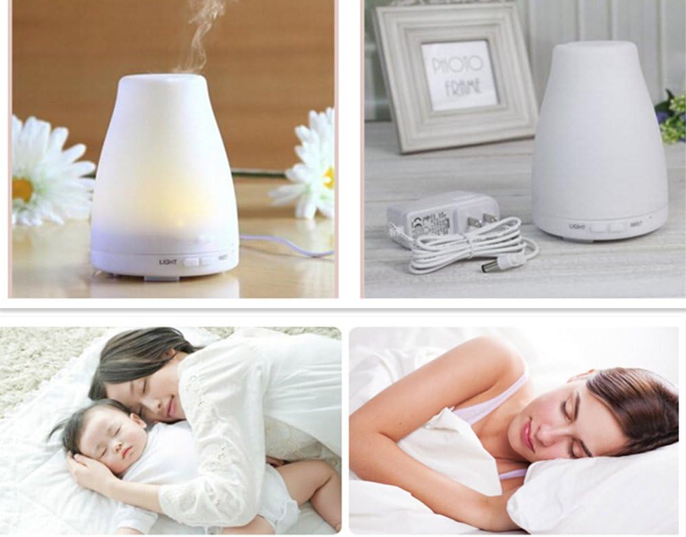 1L Aromatherapy Essential Oil Diffuser Ultrasonic Cool Mist Aroma Humidifier