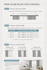 John Aird Blackout Curtains Pencil Pleat with Tie Backs Grey 2 Panels 90W x 54L view 5