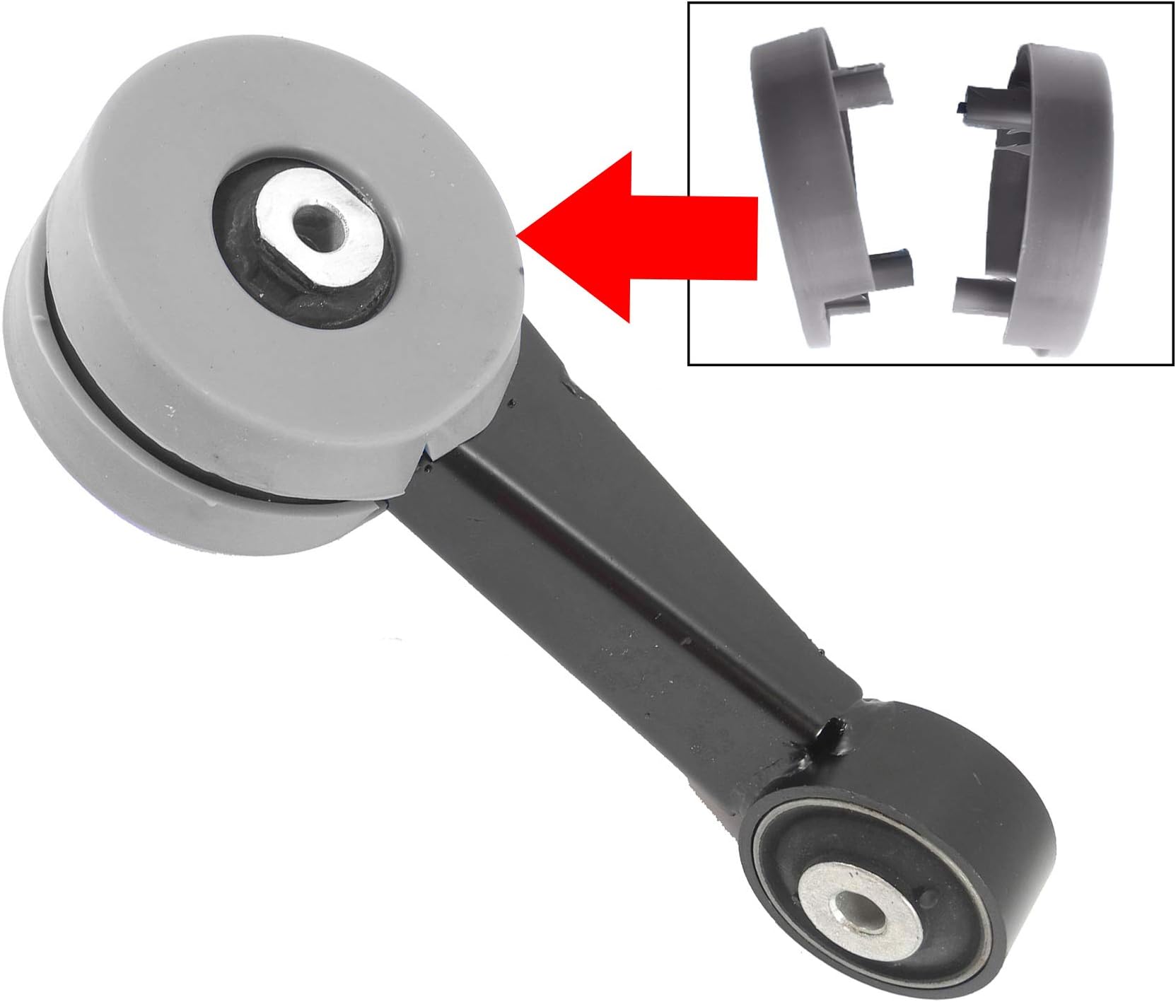 ADVANCE IGNITION Torque Strut Front Engine Motor Mount Polyurethane Compatible with Lexus 07-09 RX350 3.5L A62034 EM-5861 2007 2008 2009