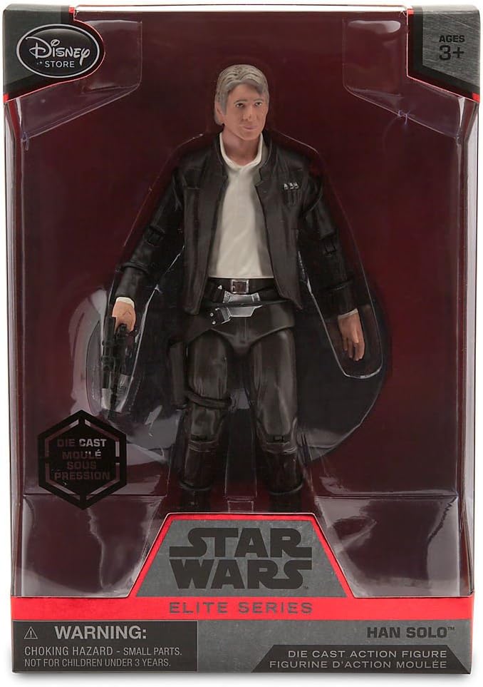 Star Wars Elite Series Han Solo The Force Awakens Diecast Action Figure