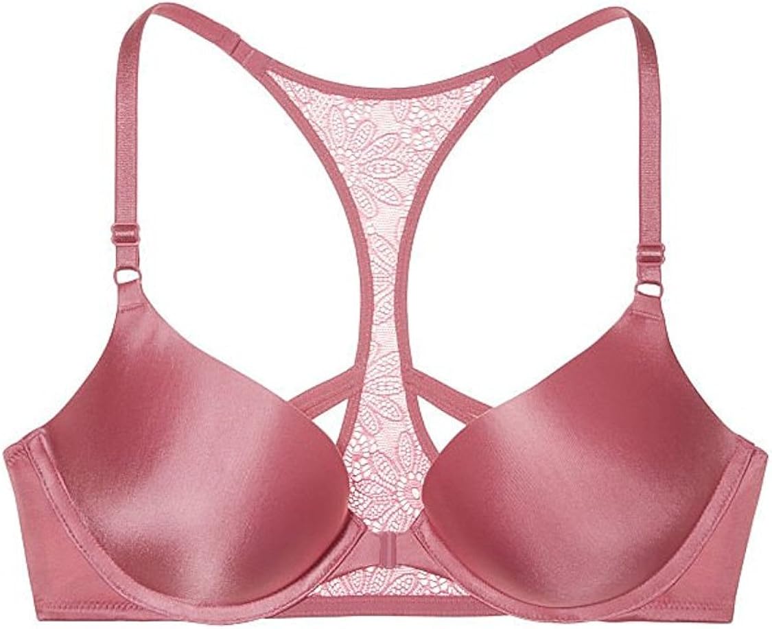 Victoria's Secret Bombshell Plunge Pushup Add 2 Cups Bra Rosewood