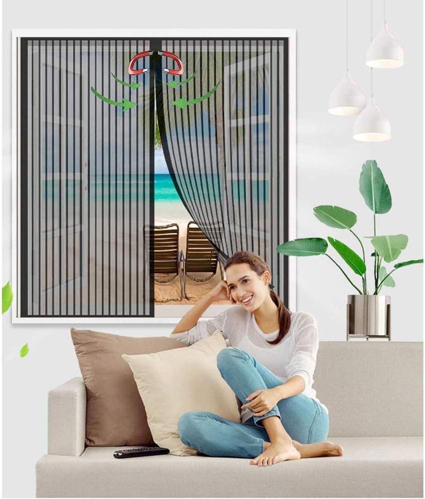 ventana correderas negro mosquitera