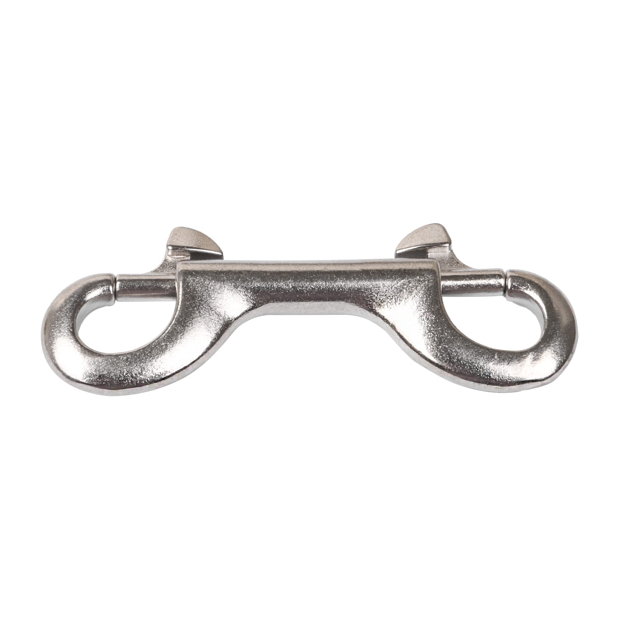 Mxfans Double Ended Bolt Key Ring Snap Bolt Trigger Chain Clip 90mm 304 Stainless Steel