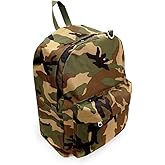 Everest Classic Woodland Camo Backpack, Camouflage, One Size