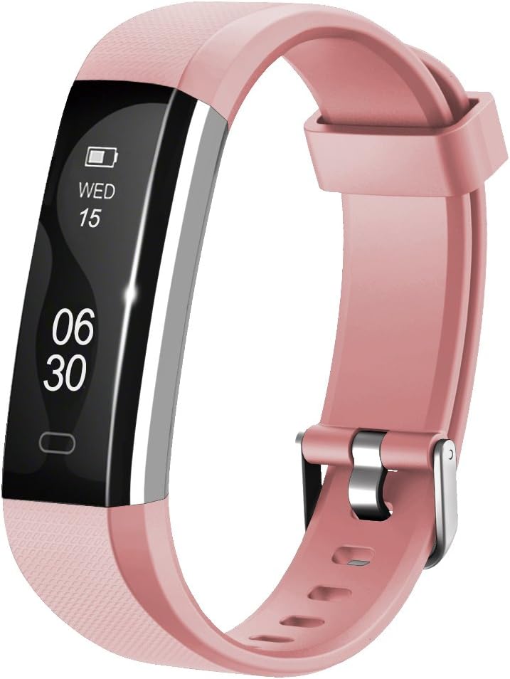 Lintelek Activity Tracker Slim Fitness Tracker Watch, Touch Screen