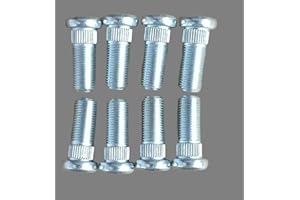 XYUJIE 8PCS Front Rear Wheel Bolt Lug Studs 101922201 416-061 Compatible with Club Car DS Golf Cart Gas Electric 1982-up Repl