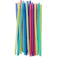 Tupperware Set of 20 Reusable Whistle Straws Blue Red Green Teal