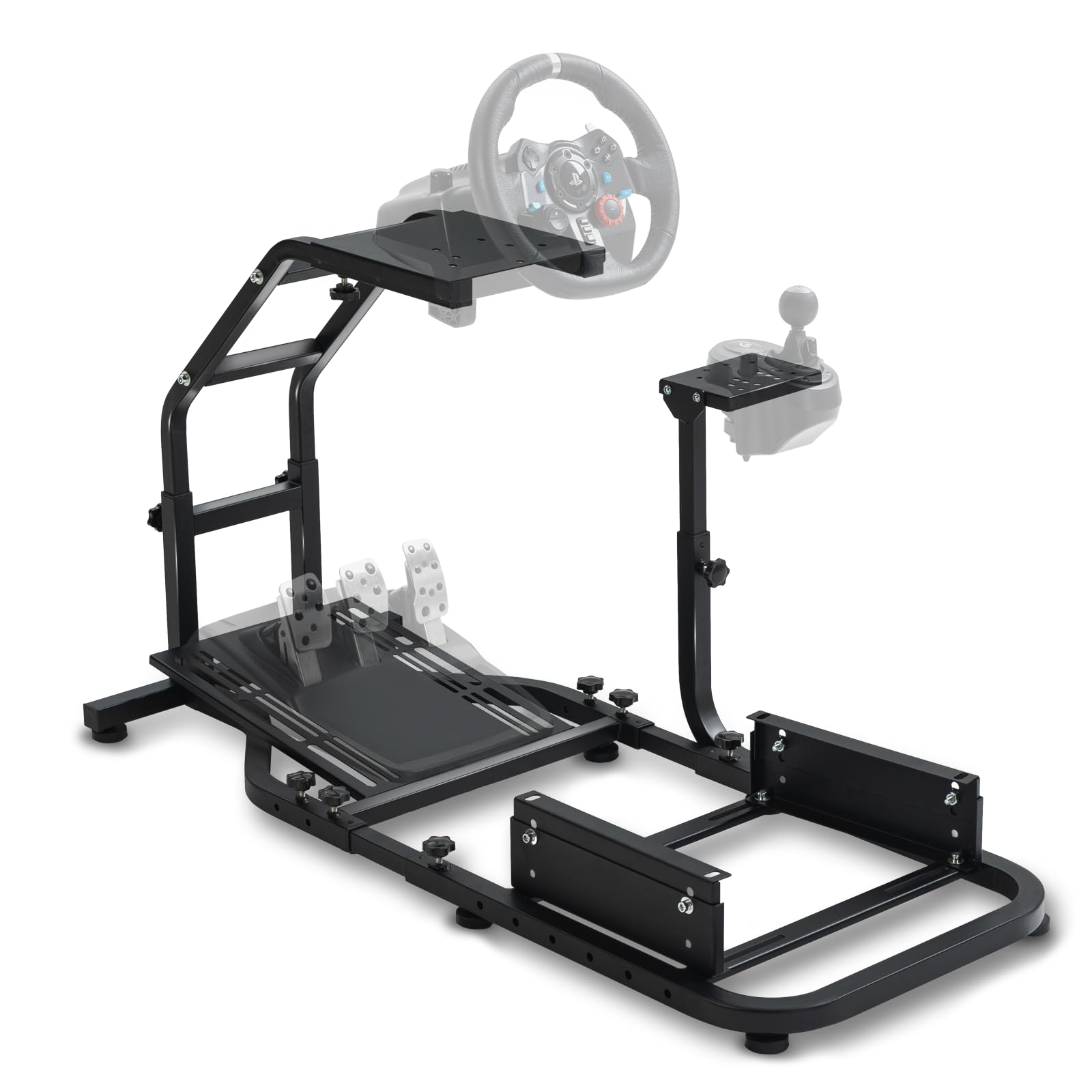 Marada G29 Racing Wheel Stand – Heavy Duty Alloy Steel – Fits Logitech Thrustmaster T300RS T128X & More