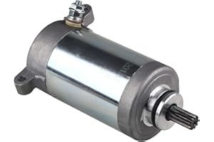 WATERWICH Starter Compatible with Kawasaki Bayou 220 250 KLF220 KLF250 1988-2011 Replaces SMU0052,21163-1130, 21163-1266, 21163-1253