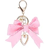 PACKOVE Bow Purse Keychain Bowknot Keychain Decorative Purse Charms Bag Charms Cute Car Key Chain