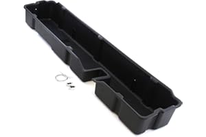 RED HOUND AUTO RHA Under Seat Storage 2009-2014 Extended Cab Fits Ford F150 F-150 Super Cab Upgraded Rear Underseat Box Black Organizer System Fits Extended Cab Only