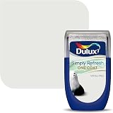 Dulux Simply Refresh Tester Paint White Mist 30 ml One Coat Water Based Matt