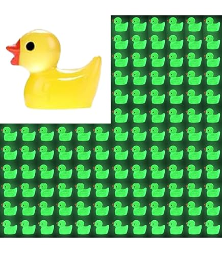 Canard Miniature 50 Figurines Canards-Sorcières En Résine - Miniatures