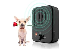 BUBBACARE Dog Barking Control Devices,3 Frequency Sonic Bark Deterrents,Rechargeable Anti Barking Device 30Ft Dog Barking Deterrent Ultrasonic Dog Barking Deterrent Stop Bark Box,Gentle Dog Indoor Outdoor