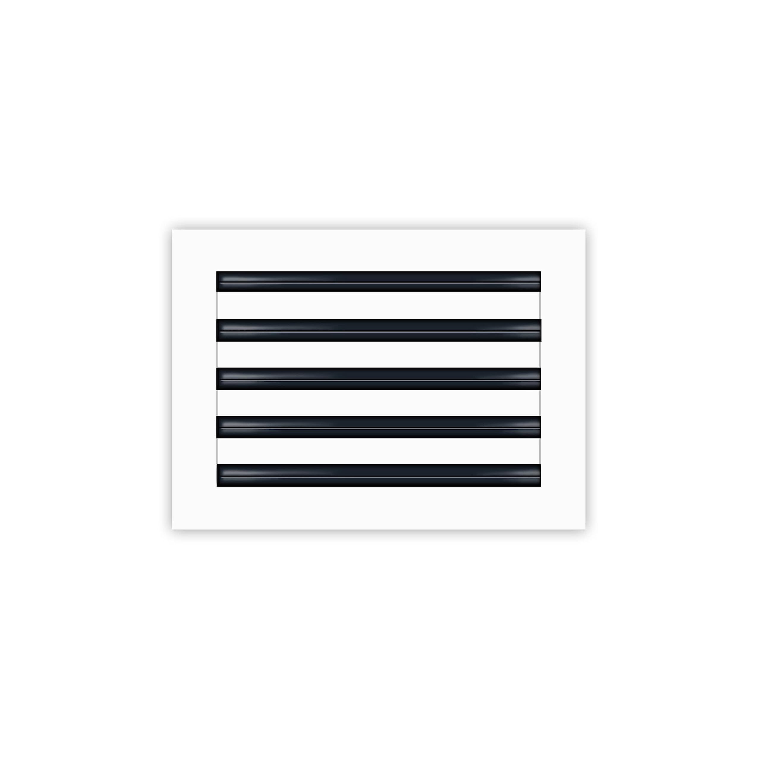 BUILDMART - 14x10 Black Modern AC Vent Cover - Decorative Air Vent - S - View #5