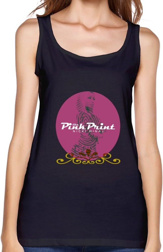 QDJT Women's Nicki Minaj The Pink Print Top