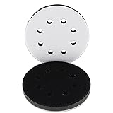 CTPICXM 2PCS 5 Inch 8 Holes Soft Foam Interface Pad